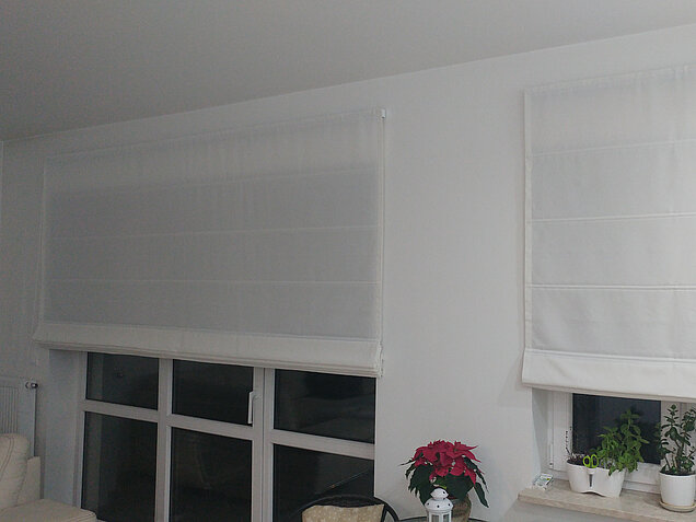 rolety rzymskie do salonu legionowo