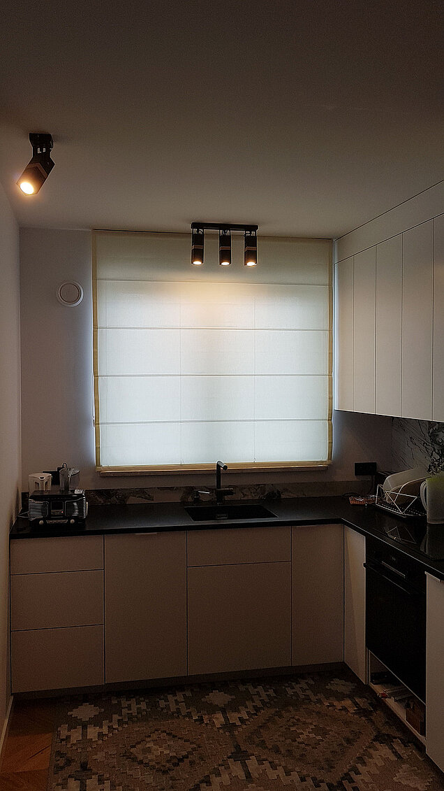 roleta rzymska żółta do kuchni legionowo