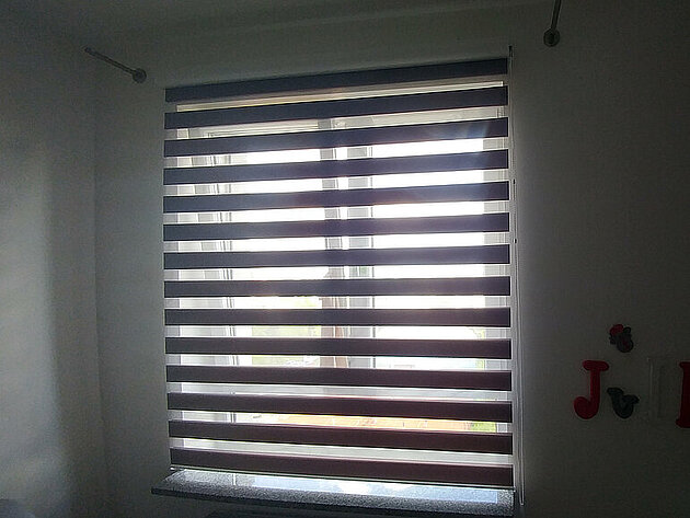 Rolety dzień noc fioletowe