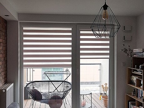 rolety dzień noc do pokoju młodzieżowego zielonka