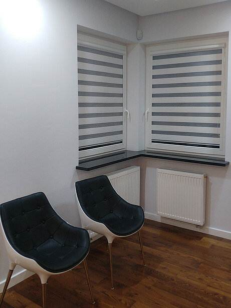 białe rolety dzień noc do kuchni kobyłka