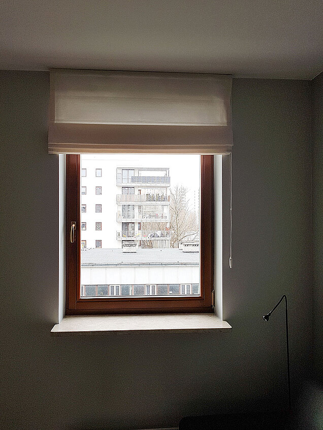 roleta rzymska do małego pokoju