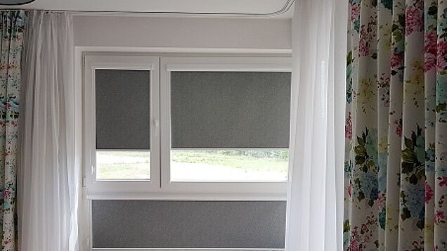 roleta w kasecie białej zaciemniająca wieliszew