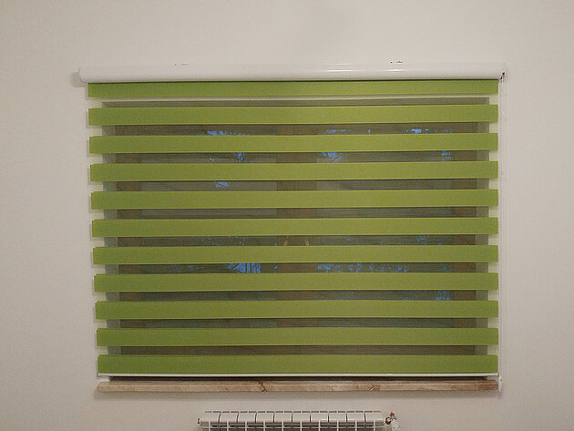 roleta dzień noc zielona