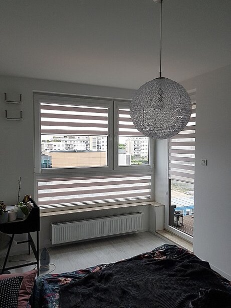 szara roleta dzień noc legionowo